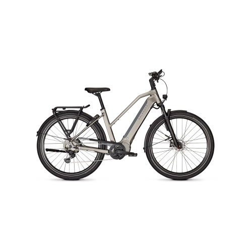 Kalkhoff ENDEAVOUR 5.B ADVANCE+ ABS (625 Wh), 10 Gang Kettenschaltung, Damenfahrrad, Trapez, Modell 2023, 29 Zoll 43 cm jetgrey matt