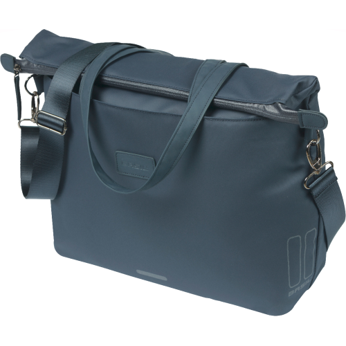 Basil Hinterradtasche Manhattan - office bag- 12 Liter navy