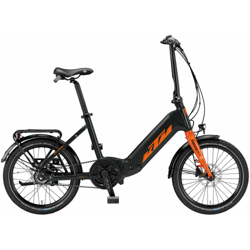 KTM MACINA FOLD 20&quot; (500 Wh), 8 Gang Kettenschaltung, Unisex, Faltrahmen, Modell 2024, 20 Zoll 30 cm orange (black)