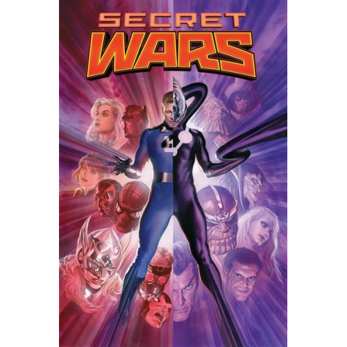 Jonathan Hickman - Secret Wars by Jonathan Hickman Omnibus Alex Ross Reed Richards Cover