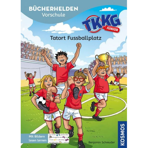 Benjamin Schreuder - TKKG Junior, Bücherhelden Vorschule, Tatort Fußballplatz