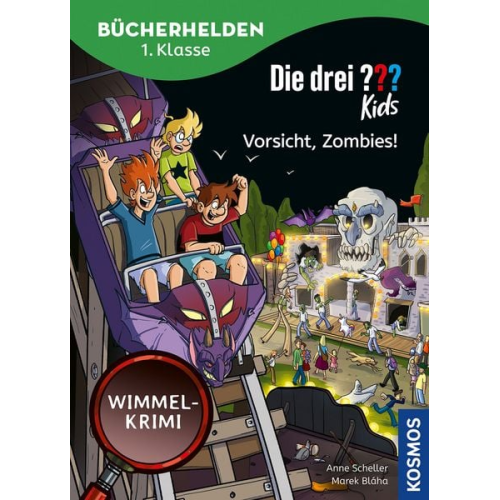 Anne Scheller - Die drei ??? Kids, Bücherhelden 1. Klasse, Vorsicht, Zombies!