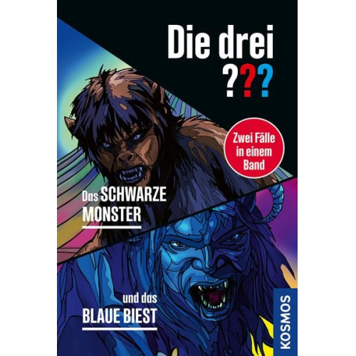 Hendrik Buchna André Marx - Die drei ???, Das schwarze Monster / und das blaue Biest (Doppelband)