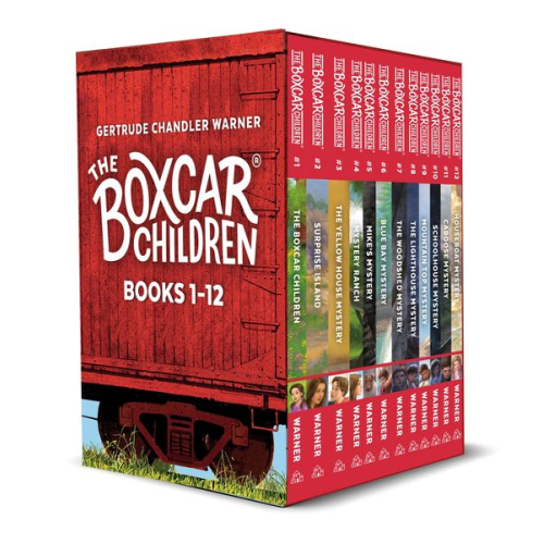 Getrude Chandler Warner - The Boxcar Children Bookshelf (Books 1-12)