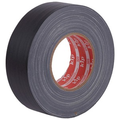 kip® 323 GAFFER‘S TAPE Gewebeband schwarz 50,0 mm x 50,0 m 1 St.