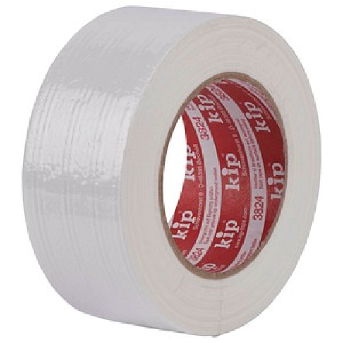 kip® 3824 Gewebeband weiß 50,0 mm x 50,0 m 1 St.