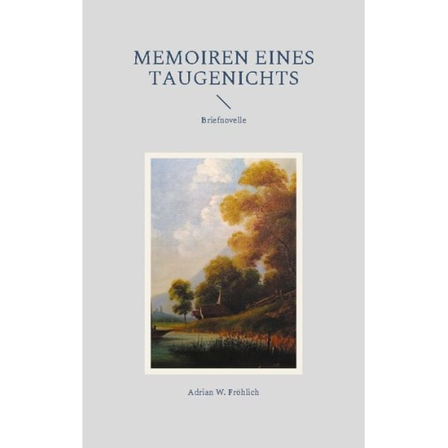 Adrian W. Fröhlich - Memoiren eines Taugenichts