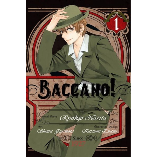 Katsumi Enami Rochelle Gancio Ryohgo Narita Shinta Fujimoto Taylor Engel - Baccano!, Vol. 1 (manga)