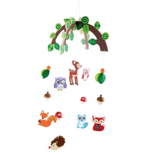 Small foot 10116 - Mobile Waldtiere und Waldmotive, Holz