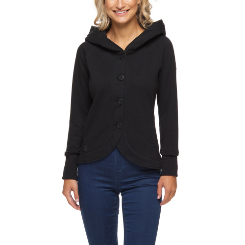 Ragwear Sweatjacke Ava black