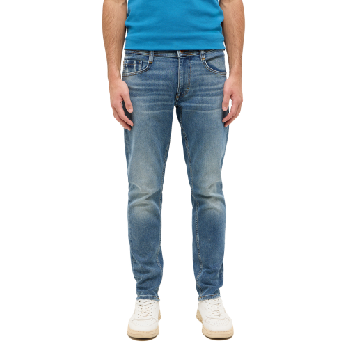 Mustang Jeans Oregon Slim Fit rock blue used extra lang