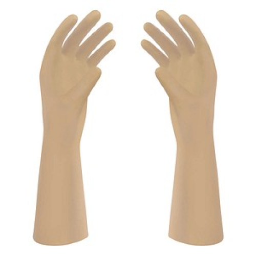 Meditrade® unisex OP-Handschuhe Gentle Skin® Micro braun Größe 6, 50 Paar