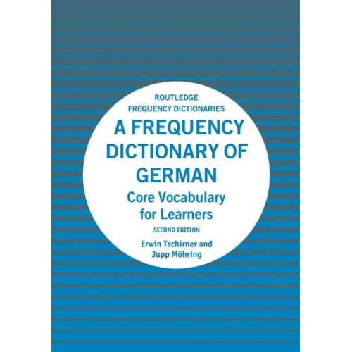 Erwin Tschirner Jupp Möhring - A Frequency Dictionary of German