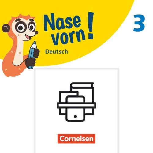 Nase vorn! 3. Schuljahr - Deutsch - Die Kompetenz Richtig schreiben trainieren Klasse 3 - 5 Übungshefte im Paket mit Lösungen