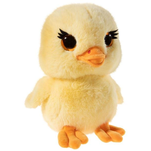 Heunec 842274 - Ente Gaagi stehend 22cm, Plüschtier, Entenküken, gelb