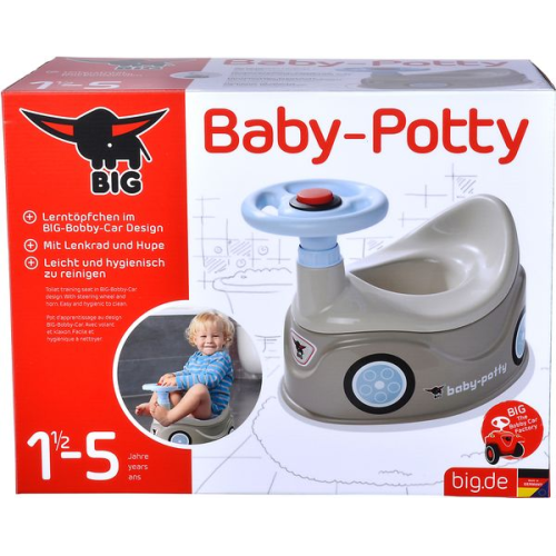 BIG - Baby-Potty grau