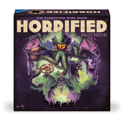 Ravensburger 22892 - Horrified World of Monsters