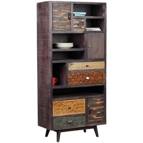 Garden Pleasure Regalschrank TOBOL, 304070 braun 80,0 x 40,0 x 183,0 cm