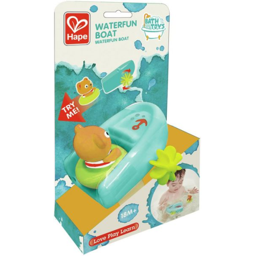 Hape - Schlauchboot mit Rückziehmotor