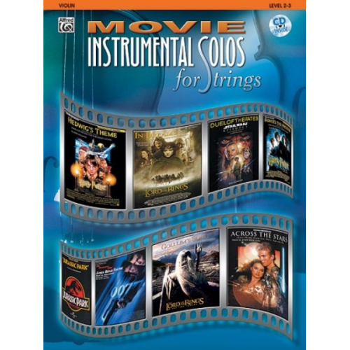 Alfred Music - Movie Instrumental Solos for Strings