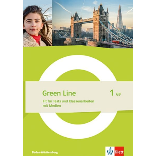 Green Line 1 G9. Fit für Tests und Klassenarbeiten mit Medien Klasse 5. Ausgabe Baden-Württemberg