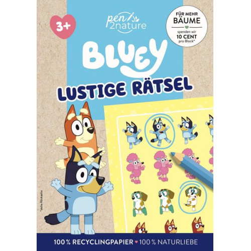 Pen2nature - Bluey - Lustige Rätsel