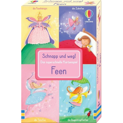 Fiona Watt - Schnapp und weg! Das superschnelle Kartenspiel: Feen