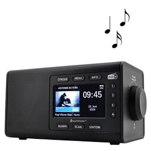 soundmaster DAB900SW DAB+ Empfänger schwarz