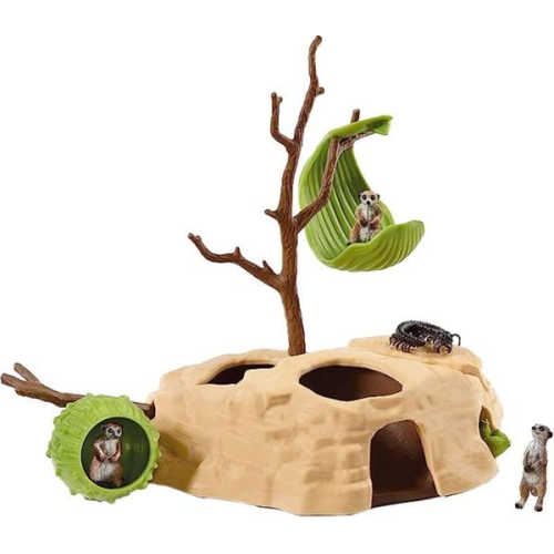 Schleich® WILD LIFE 42595 Erdmännchen-Hügel