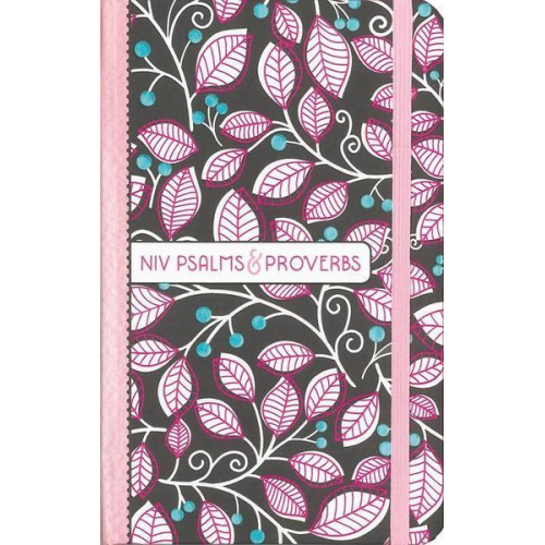 Zondervan - Niv, Psalms and Proverbs, Hardcover, Pink, Comfort Print