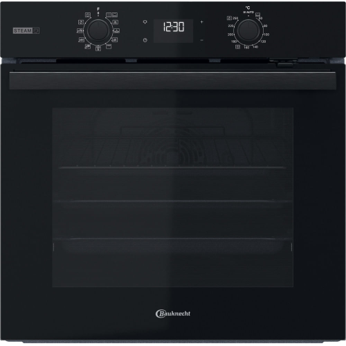 Bauknecht elektrischer Einbaubackofen: Farbe Schwarz, Hydrolyse - BBA2S85HU1K