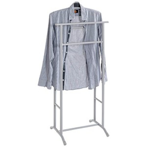 HAKU Möbel Herrendiener 55103 grau Metall 48,0 x 107,0 cm