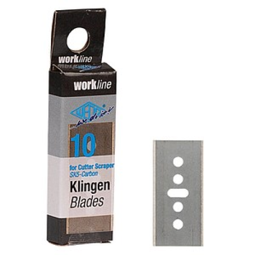 10 WEDO Cuttermesser-Klingen Scraper silber