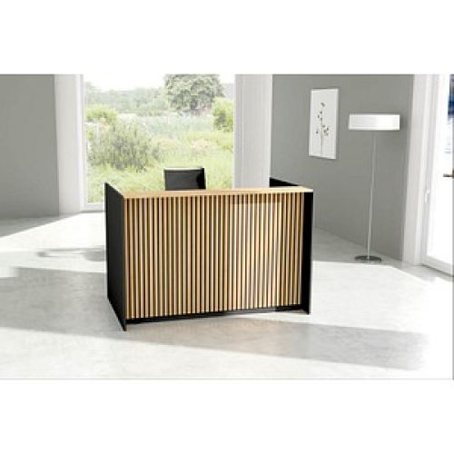Kerkmann Empfangstheke Marino up & down für 1 Person, eiche 166,0 x 98,0 x 112,0 cm
