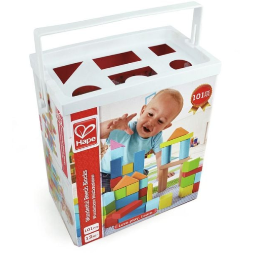 Hape - Wunderbare Holzbausteine - 101 Teile