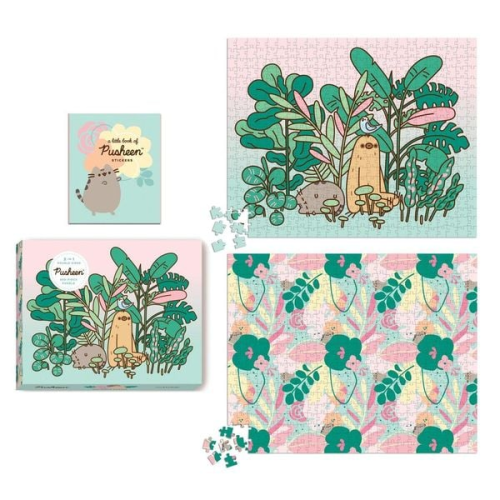 Pusheen 2-In-1 Double-Sided 500-Piece Puzzle