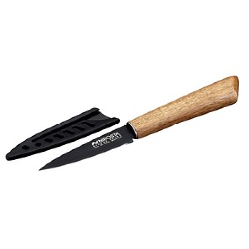 NIROSTA Küchenmesser  Flow Fair schwarz, Klinge: 8,5 cm