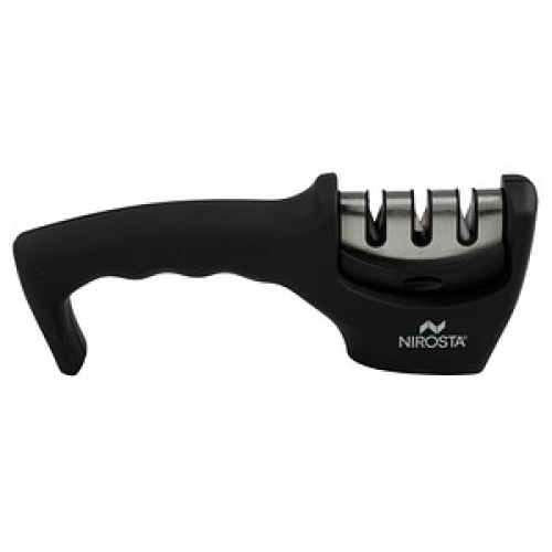 NIROSTA Messerschärfer Quick-Sharp schwarz, silber