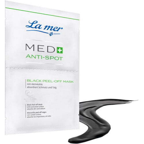 La mer Cuxhaven Med+ Anti-Spot Black Peel-off Maske 2 x 7,5 ml