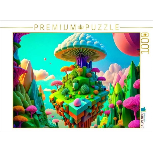 CALVENDO Puzzle Mushroom Mountain | 1000 Teile Lege-Größe 64x48cm Foto-Puzzle für glückliche Stunden