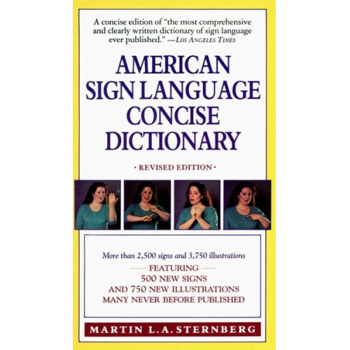 Martin L. Sternberg - American Sign Language Concise Dictionary