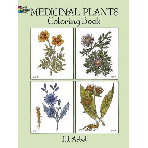 Ilil Arbel - Medicinal Plants Coloring Book