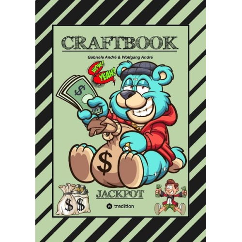 Gabriele André - Craftbook - Lustige Ausmalmotive - Wissenswertes - Knifflige Rätsel - Spannende Aufgaben - Volltreffer - Tutorial - Witzige Figuren