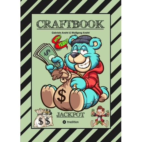 Gabriele André - Craftbook - Lustige Ausmalmotive - Wissenswertes - Knifflige Rätsel - Spannende Aufgaben - Volltreffer - Tutorial - Witzige Figuren