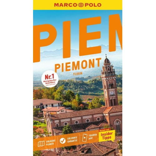 Stefanie Claus Annette Rübesamen - MARCO POLO Reiseführer Piemont, Turin