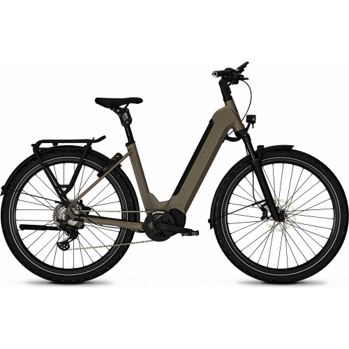 Kalkhoff ENTICE 5.B MOVE+ (625 Wh), 10 Gang Kettenschaltung, Damenfahrrad, Wave, Modell 2024, 29 Zoll 48 cm moonstonegrey matt
