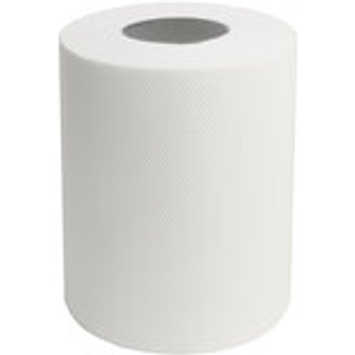 Papierhandtuchrolle 19cm für Innen und Außenabwicklung 2 lagig aus 100% Cellulose, 6 Stk.