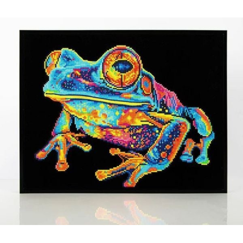 DIAMOND DOTZ - Diamond Painting Neon Baumfrosch