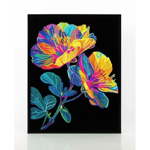 DIAMOND DOTZ - Diamond Painting Neon Blumen