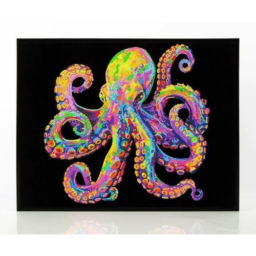 DIAMOND DOTZ - Diamond Painting Neon Oktopus